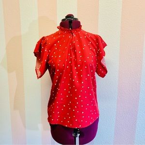 Heart print top ♥️